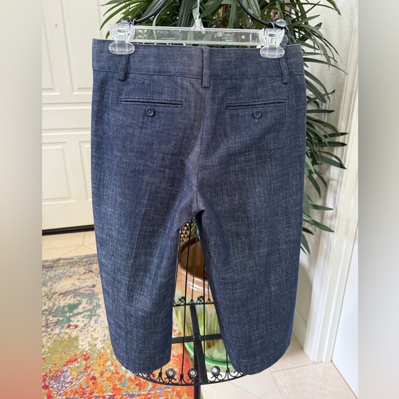 Express Design Studio Women's Dark Blue Culotte Pants. - Picture 2 of 6